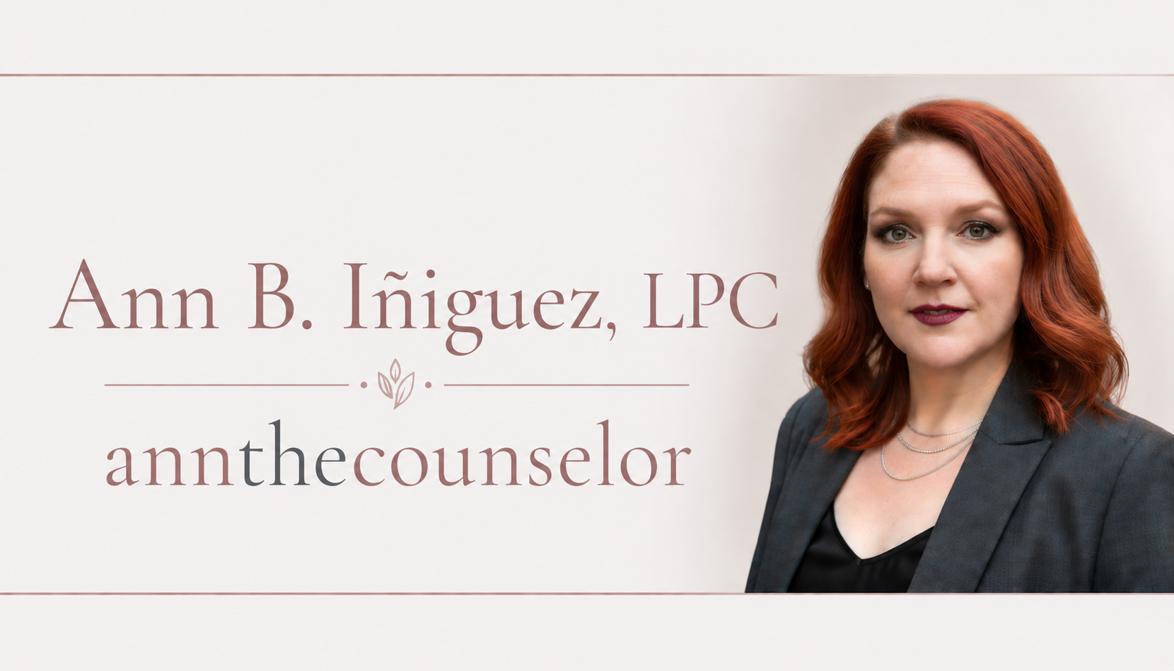 Ann B. Iñiguez, Licensed Professional Counselor